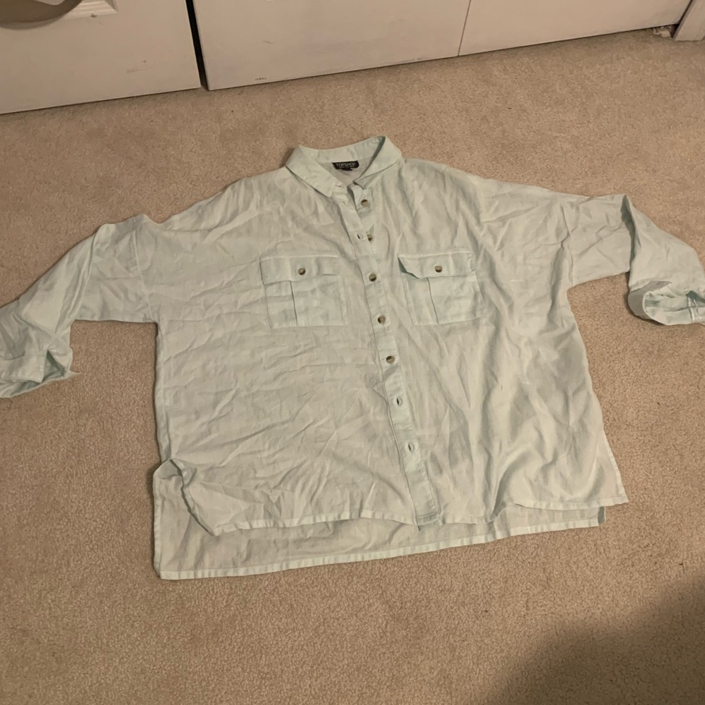 Topshop button down top